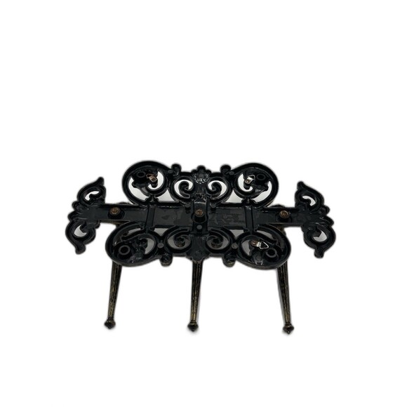 Vintage 1970's Homco Dart 4193 Wall Gothic Candelabra 3 Candle Holder Regency - Picture 3 of 10